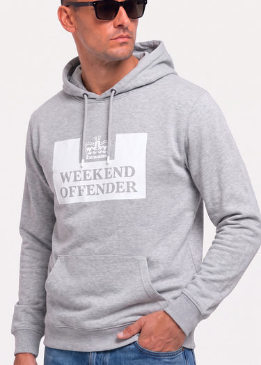 Weekend Offender Hoodies HM service - grey marl