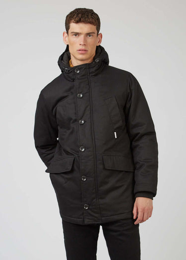 Ben Sherman Jassen Smart parka - black