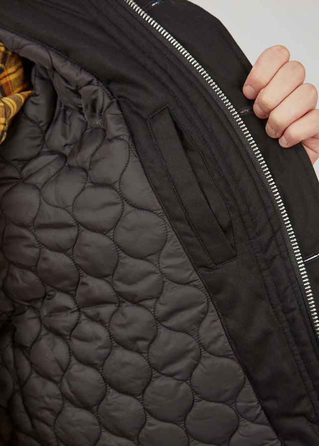 Ben Sherman Jassen Smart parka - black