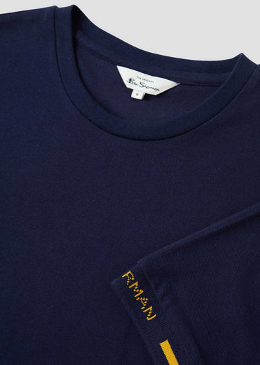 Ben Sherman T-shirts Pique tee - marine