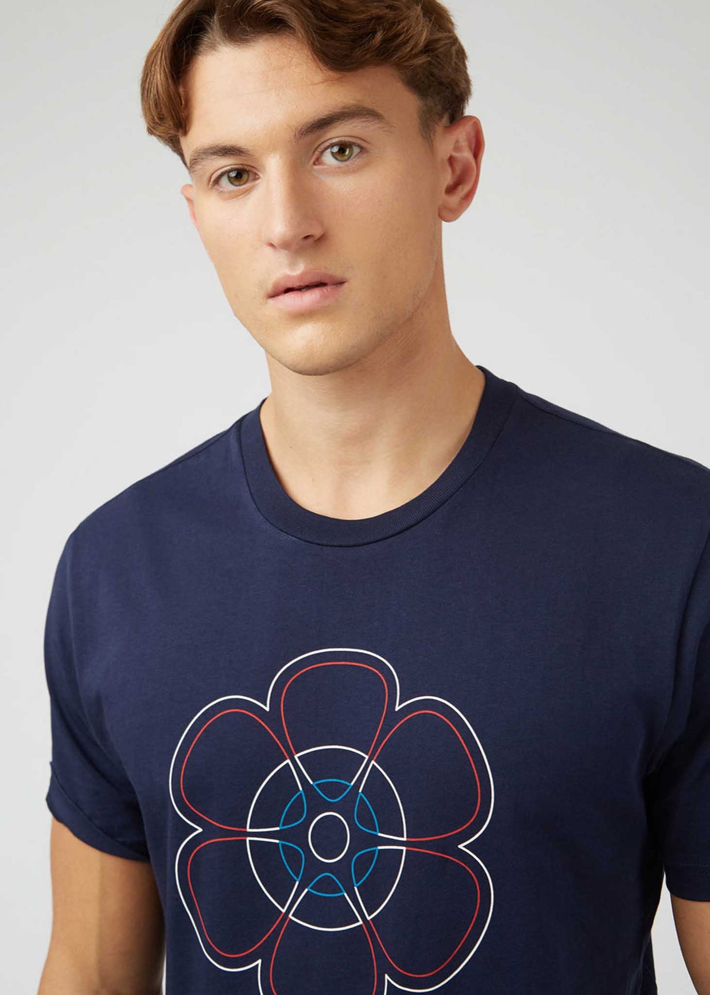 Ben Sherman T-shirts 60th anniversary tee - marine