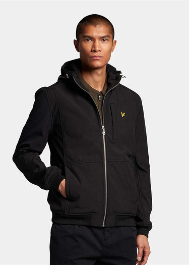 Lyle & Scott Jassen Softshell jacket - jet black