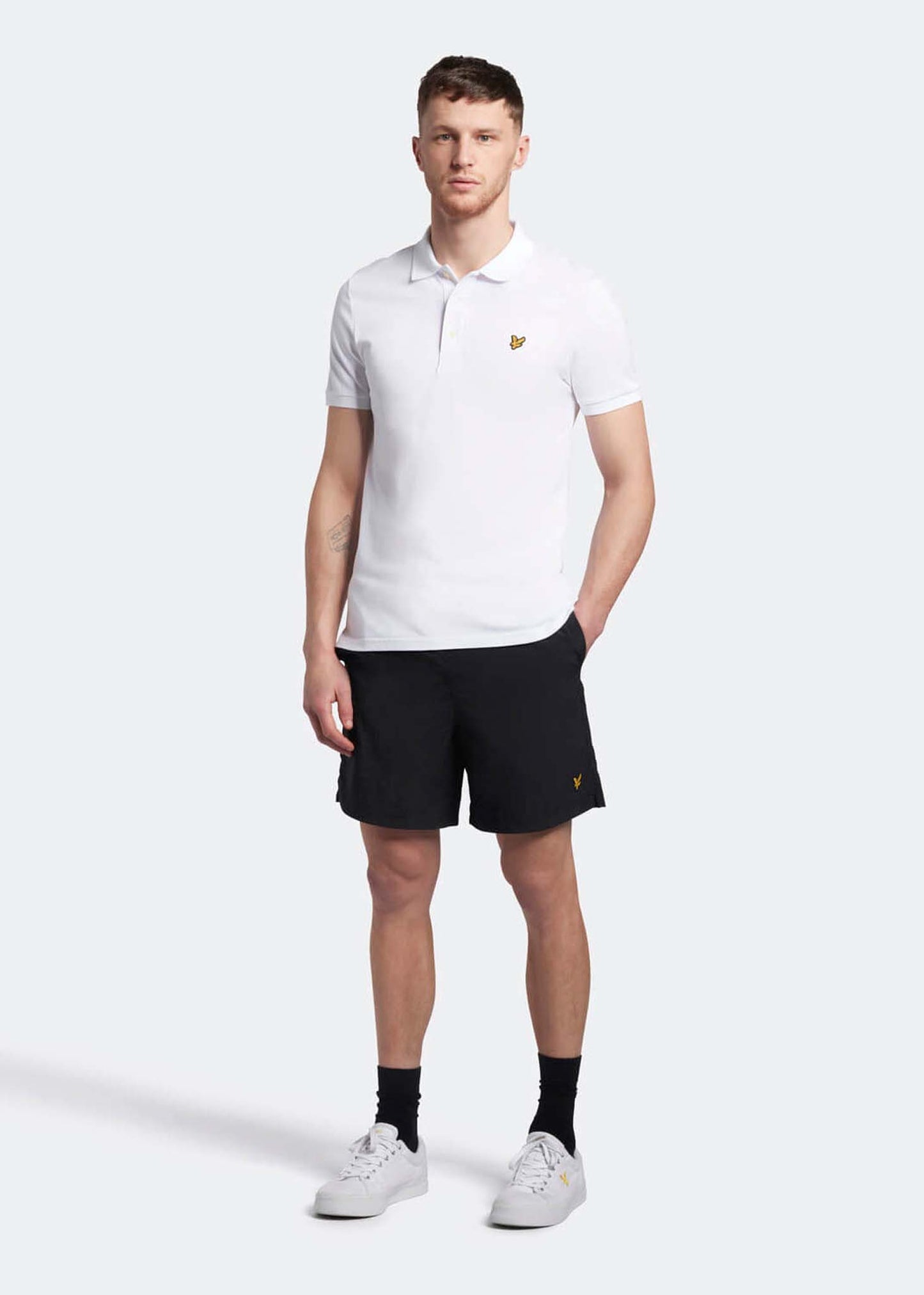 Lyle & Scott Zwembroeken Plain swimshort - jet black