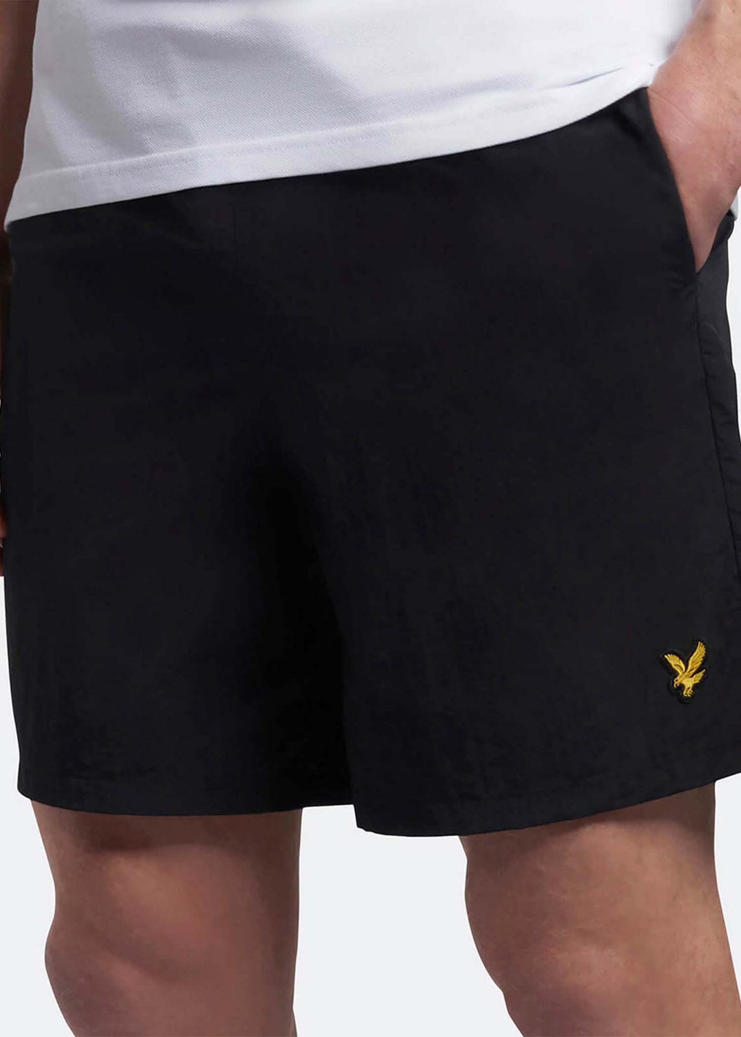 Lyle & Scott Zwembroeken Plain swimshort - jet black