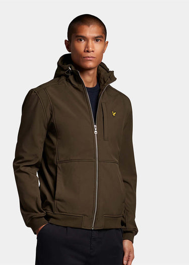 Lyle & Scott Jassen Softshell jacket - olive