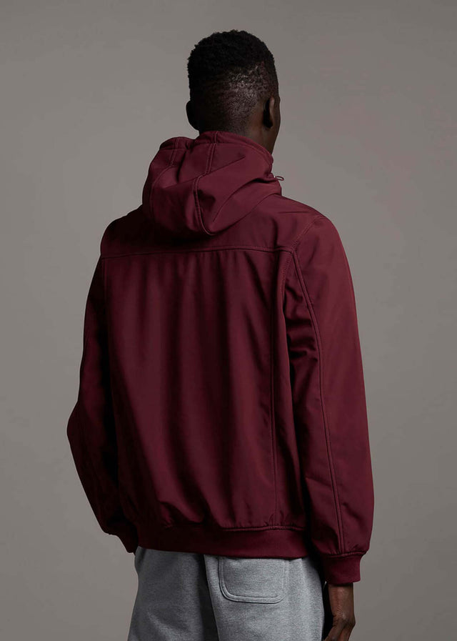 Lyle & Scott Jassen Softshell jacket - burgundy