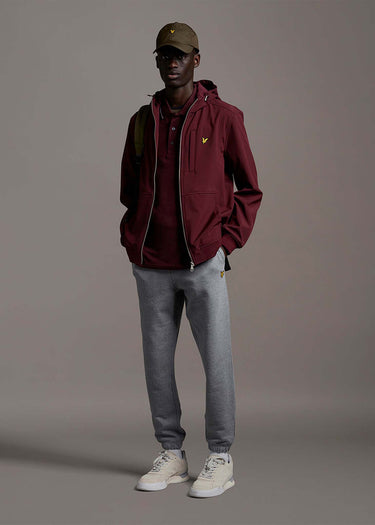 Lyle & Scott Jassen Softshell jacket - burgundy