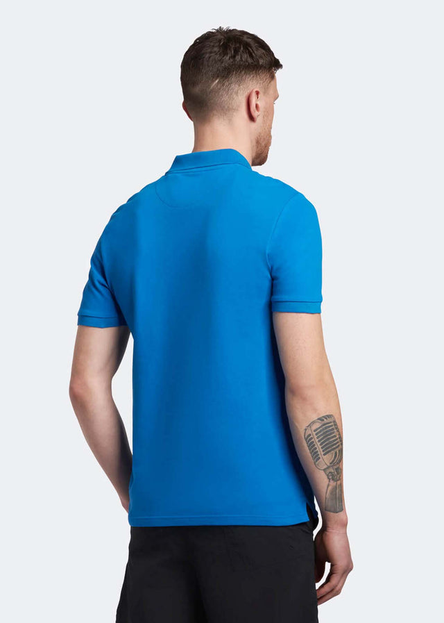 Lyle & Scott Polo's Plain polo shirt - spring blue