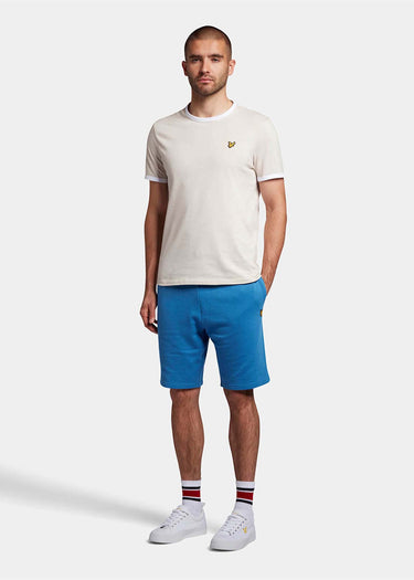 Lyle & Scott Korte Broeken Sweat short - spring blue