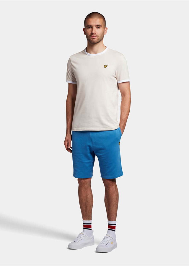 Lyle & Scott Korte Broeken Sweat short - spring blue