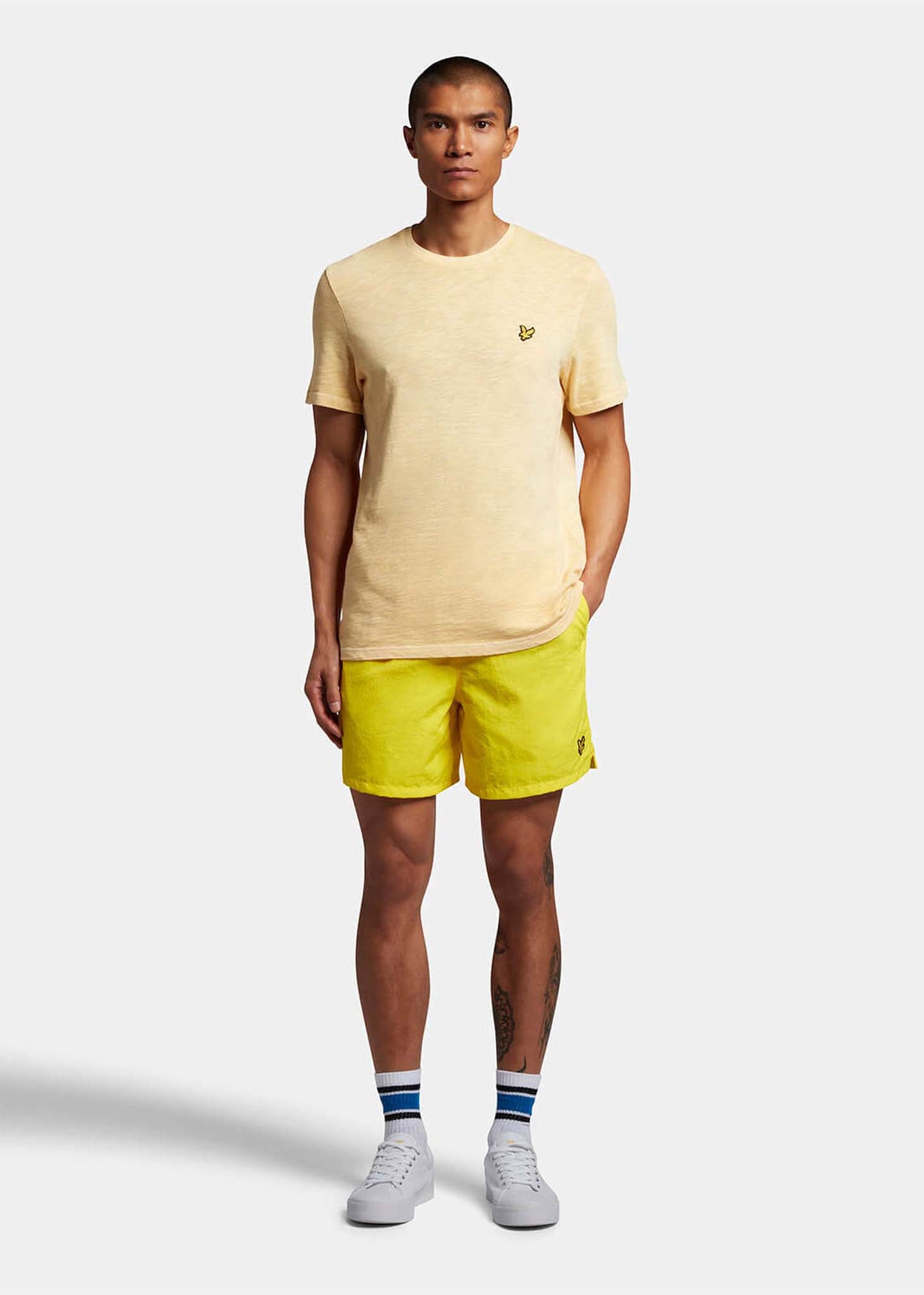 Lyle & Scott Zwembroeken Plain swimshort - sunshine yellow