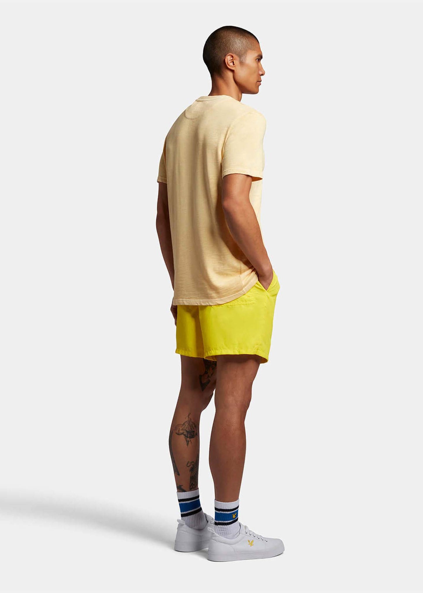 Lyle & Scott Zwembroeken Plain swimshort - sunshine yellow