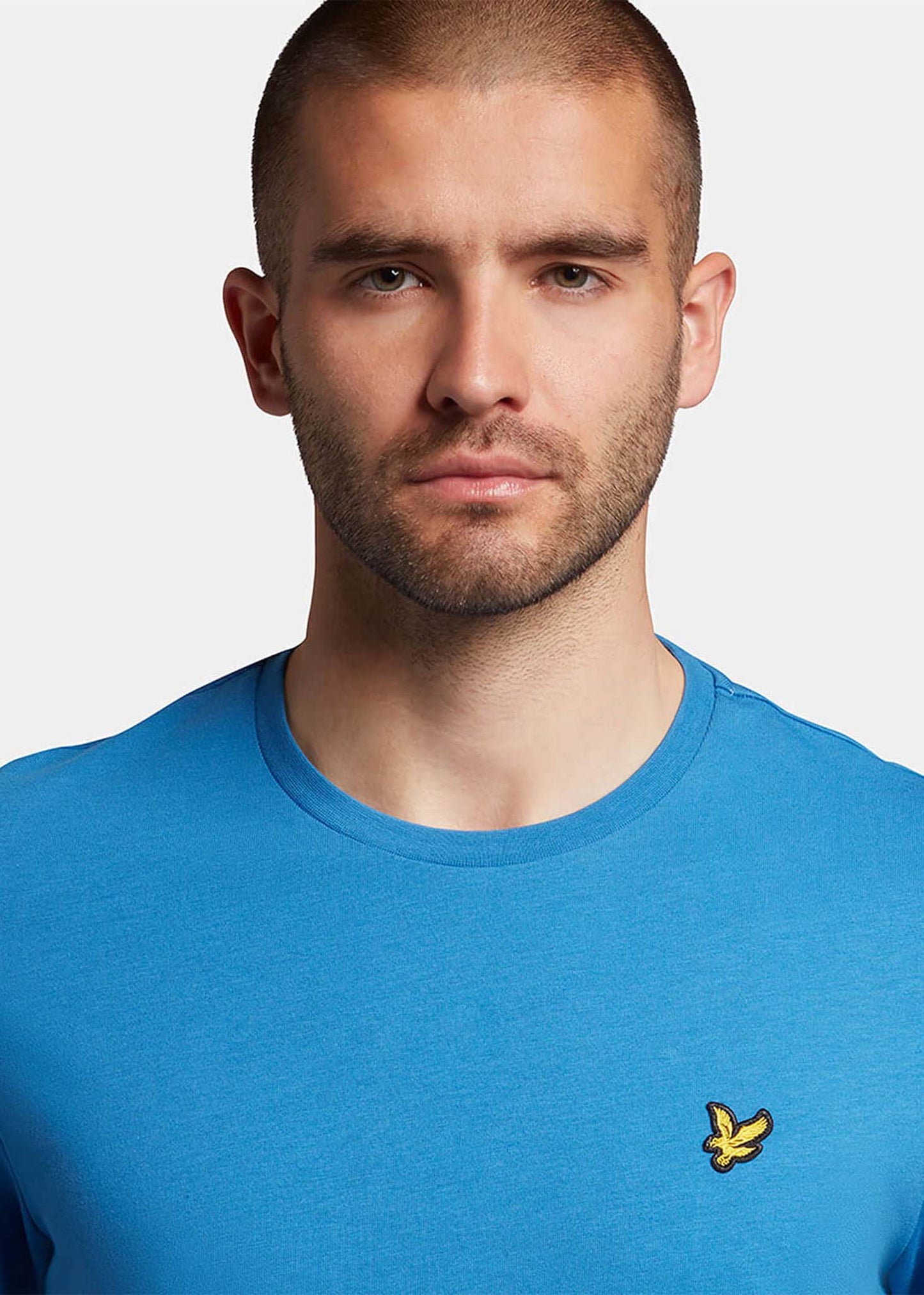 Lyle & Scott T-shirts Plain t-shirt - spring blue