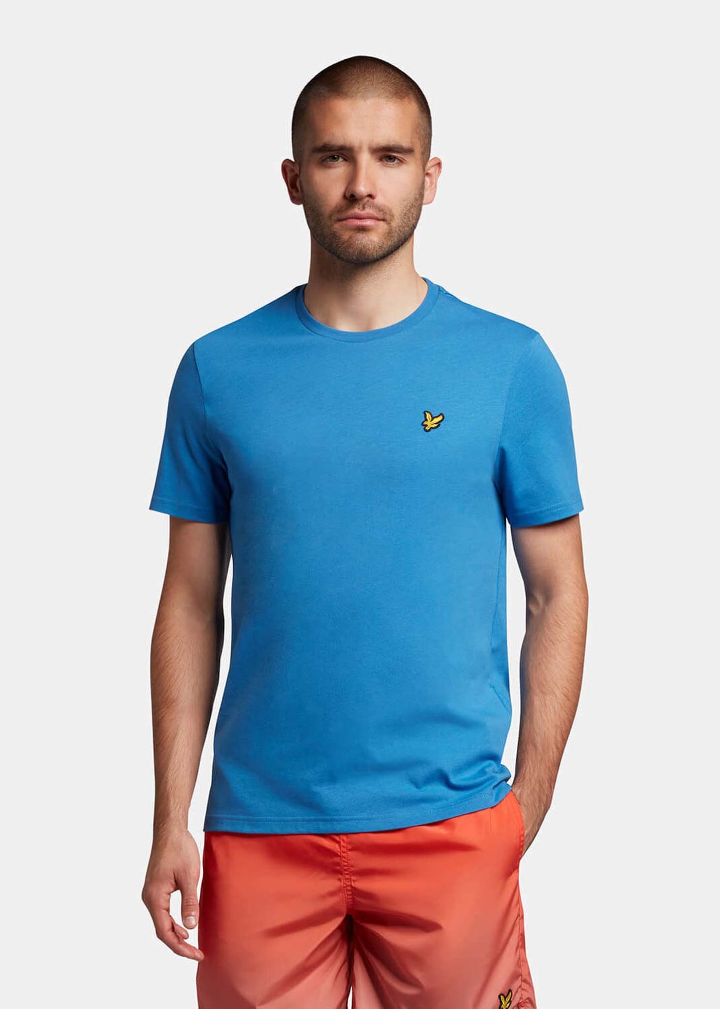 Lyle & Scott T-shirts Plain t-shirt - spring blue
