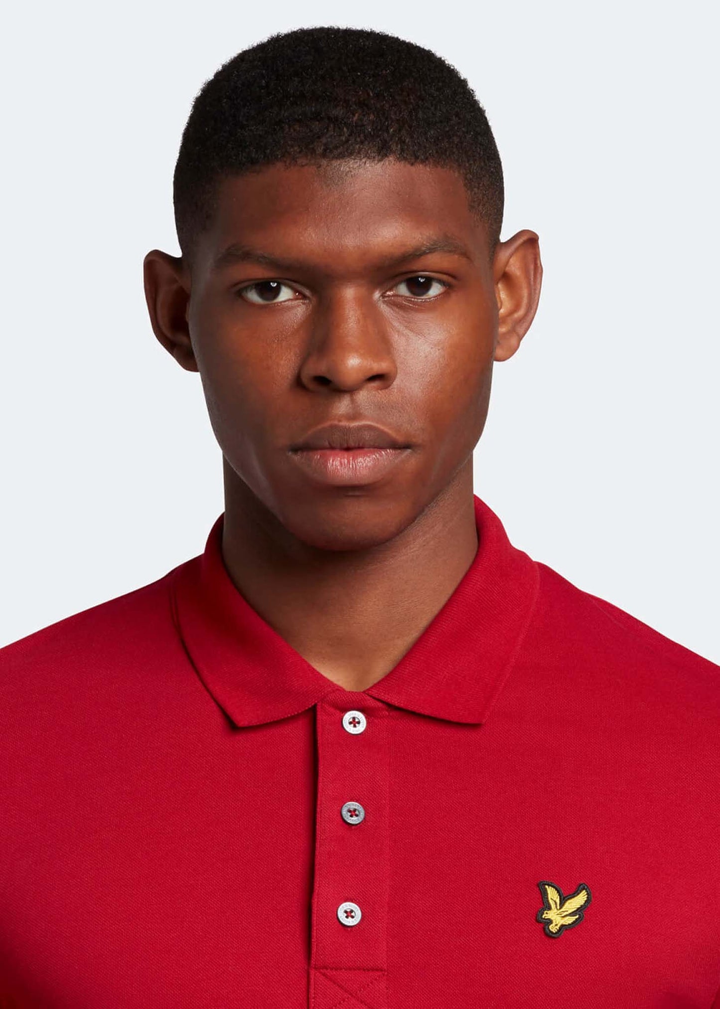 Lyle & Scott Polo's Plain polo shirt - tunnel red