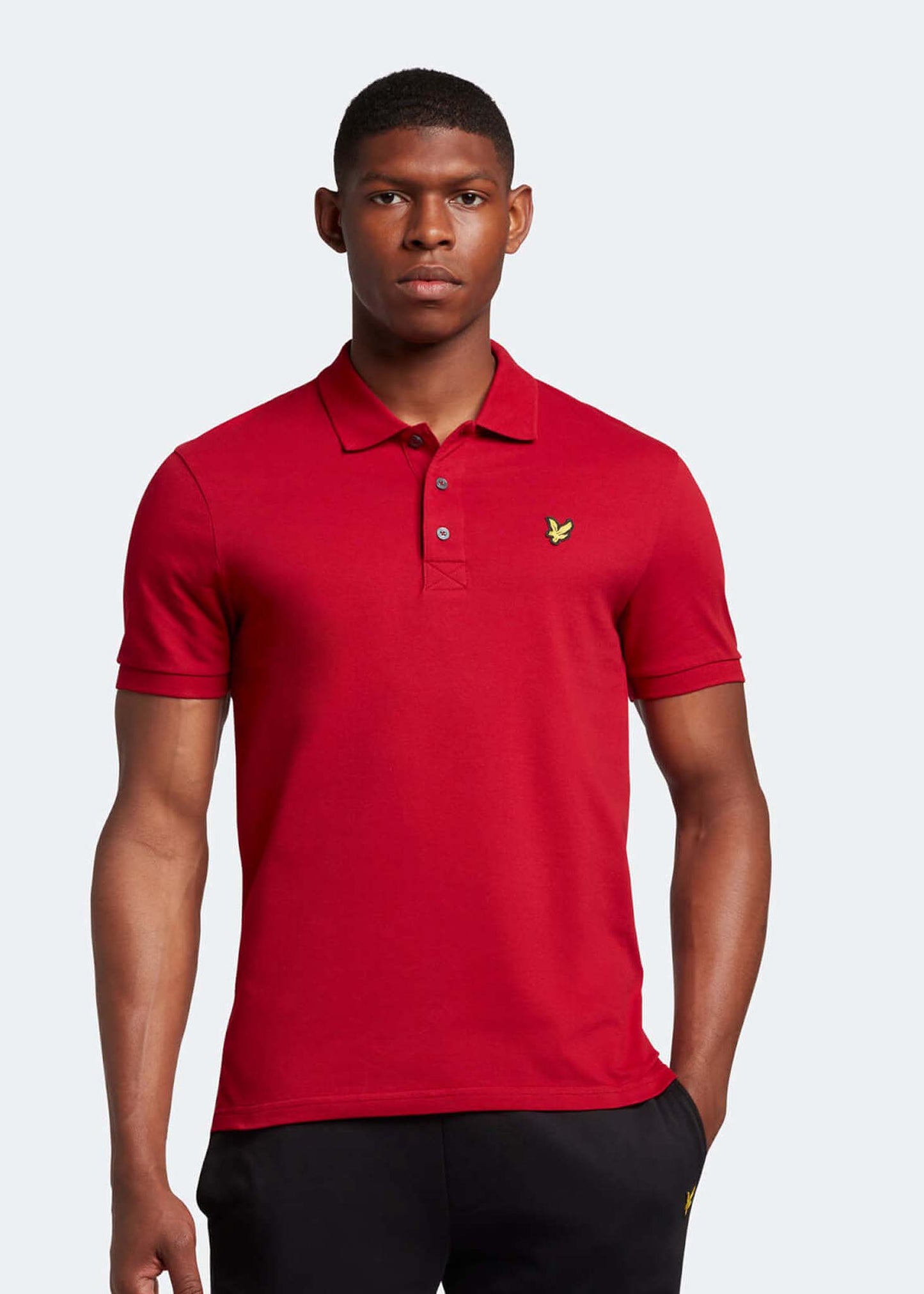 Lyle & Scott Polo's Plain polo shirt - tunnel red