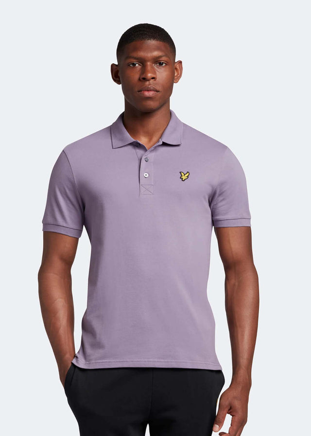 Lyle & Scott Polo's Plain polo shirt - billboard purple