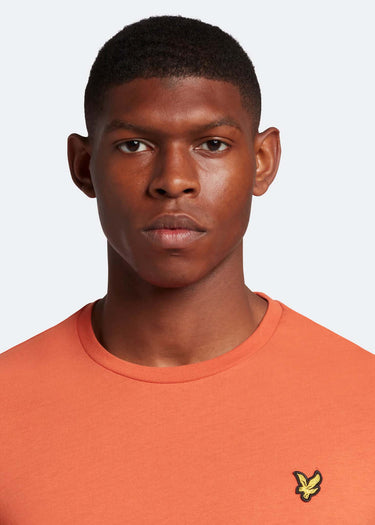 Lyle & Scott T-shirts Plain t-shirt - victory orange