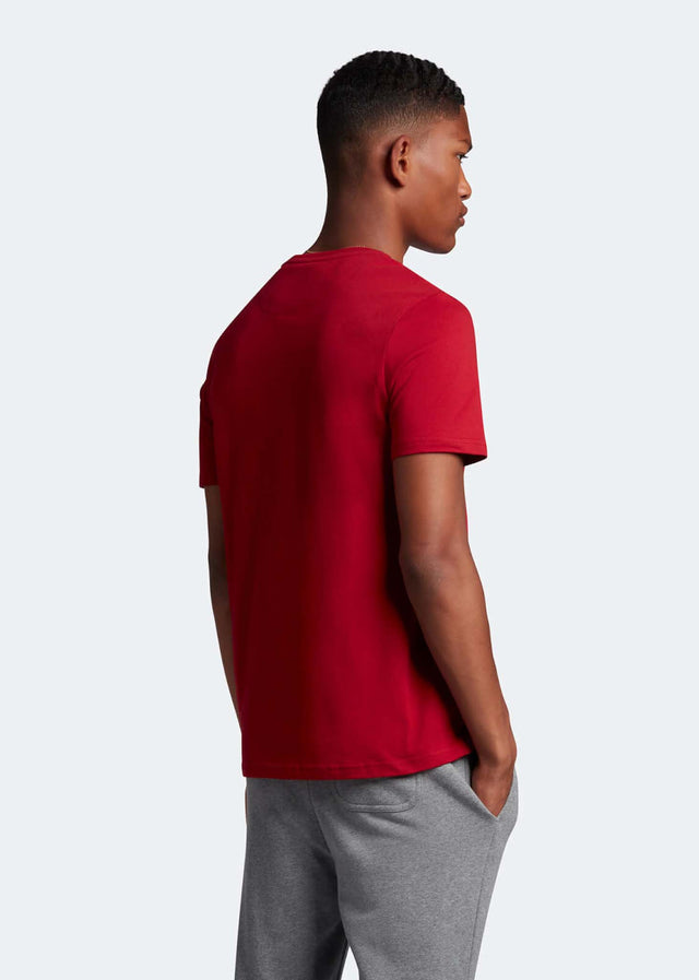 Lyle & Scott T-shirts Plain t-shirt - tunnel red
