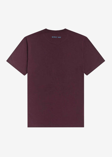 Fred Perry T-shirts Tonal graphic t-shirt - mahogany