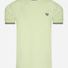 Fred Perry T-shirts Twin tipped t-shirt - willow