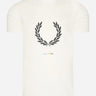 Fred Perry T-shirts Print registration t-shirt - snow white