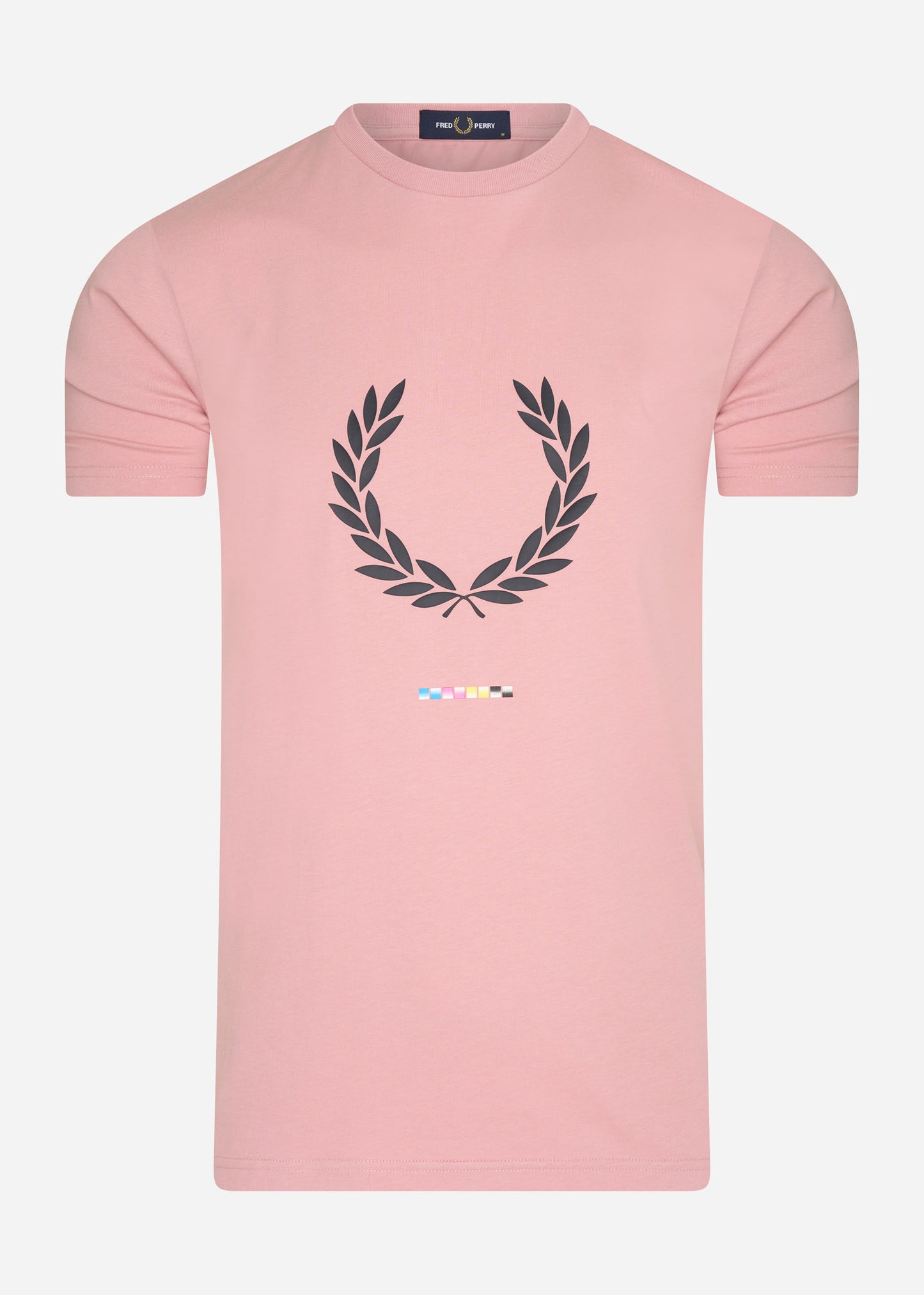Fred Perry T-shirts Print registration t-shirt - chalky pink