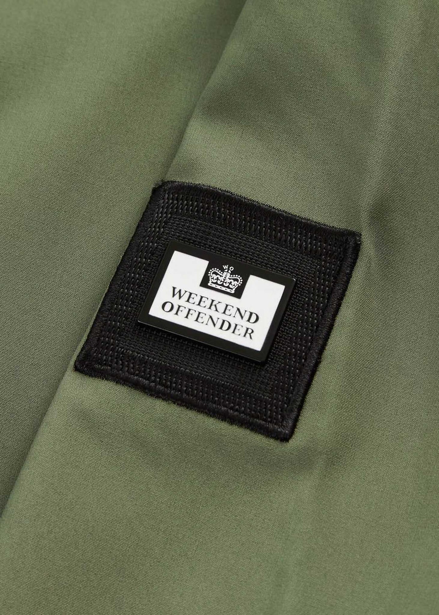 Weekend Offender Jassen Stipe softshell - green clay