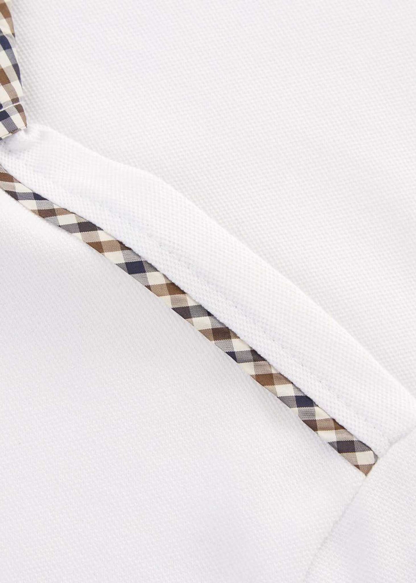 Weekend Offender Longsleeve Polo's Tavarez - white