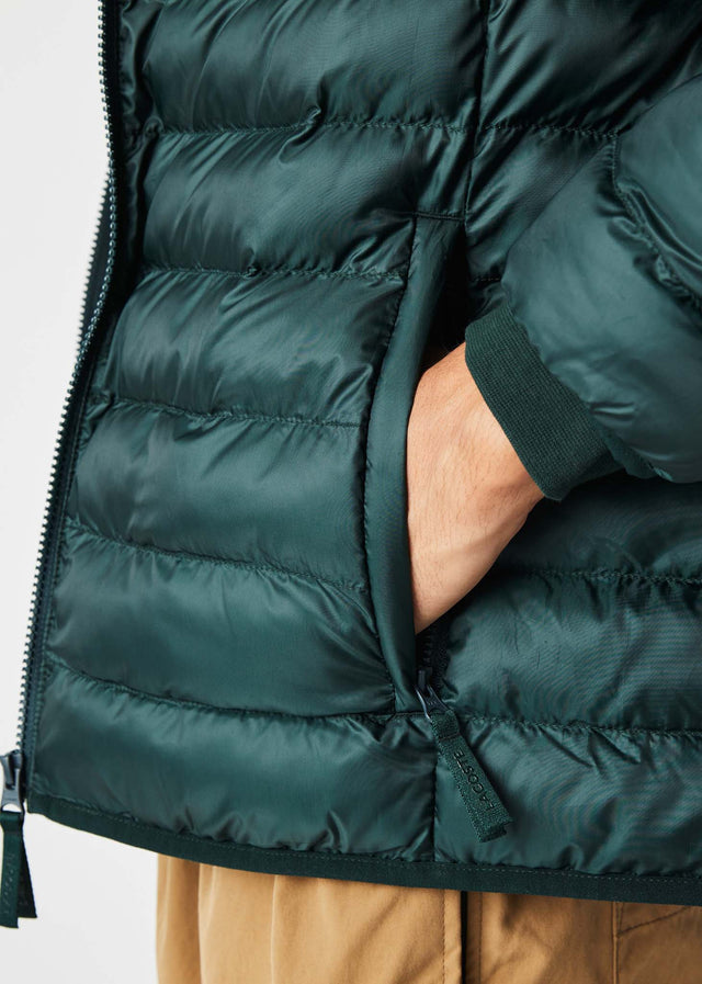 Lacoste Jassen Hooded jacket - sinople