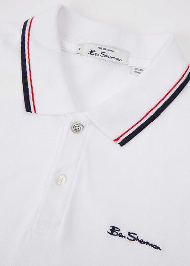 Ben Sherman Polo's Signature polo - white