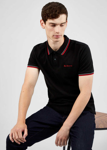 Ben Sherman Polo's Signature polo - black