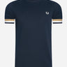 Fred Perry T-shirts Pique t-shirt - navy