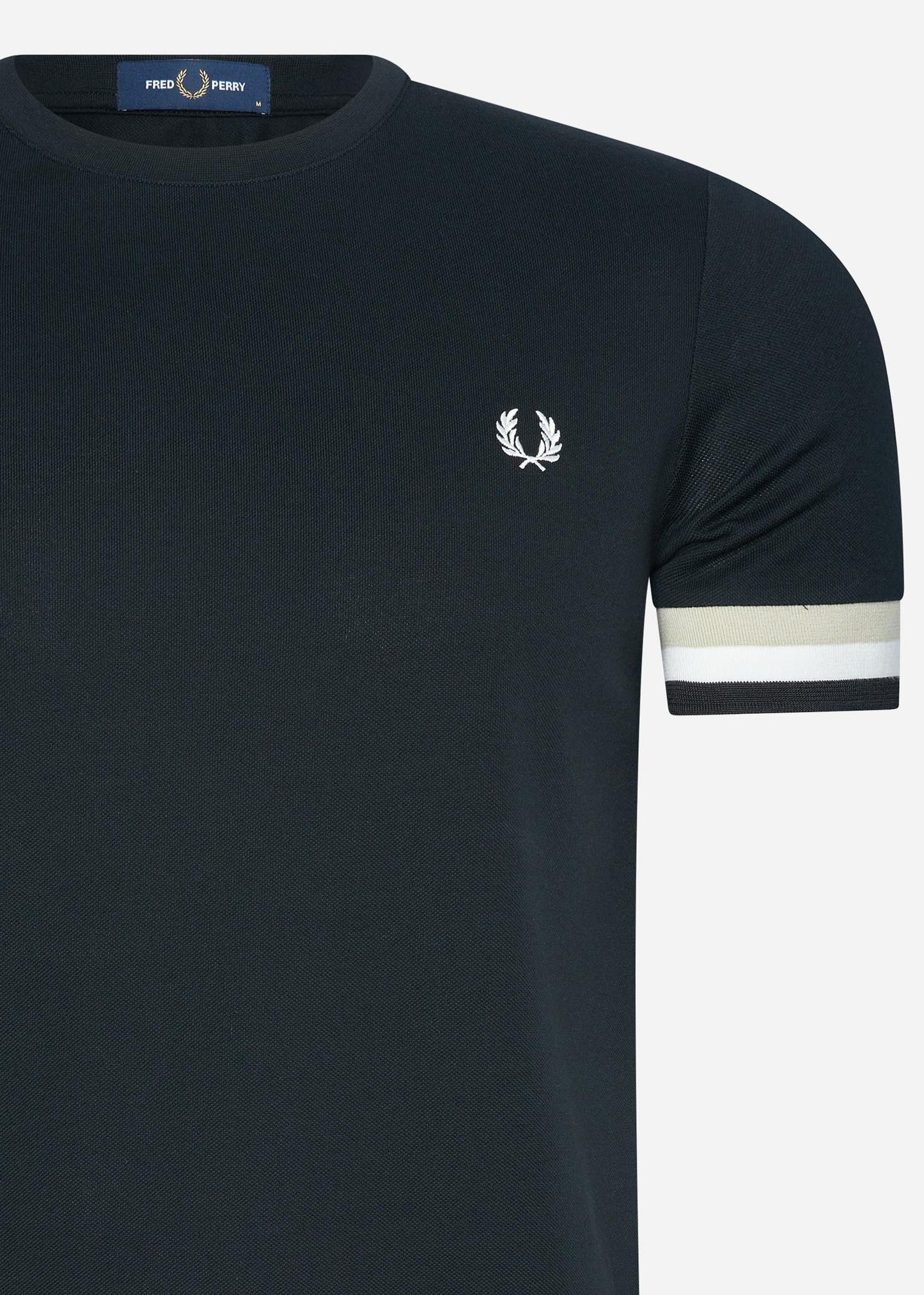 Fred Perry T-shirts Pique t-shirt - black