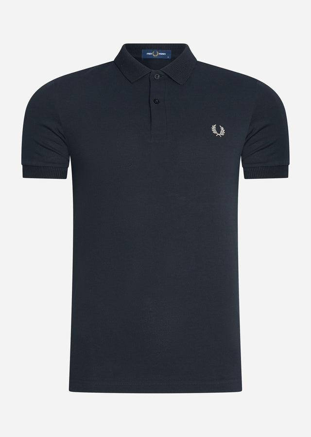 Fred Perry Polo's Taped sleeve polo shirt - black