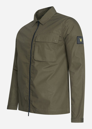 Lyle & Scott Overshirts Pocket overshirt - olive