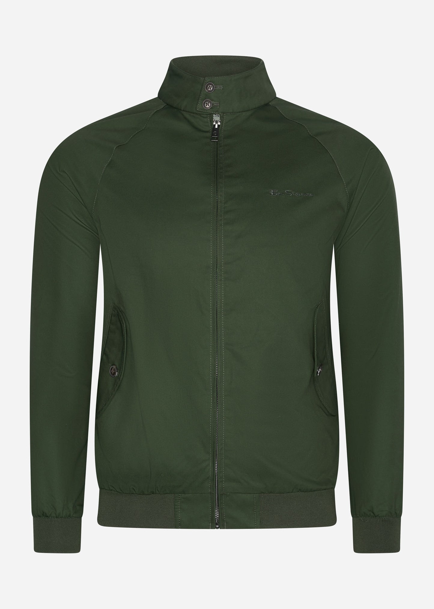 Ben Sherman Jassen Signature harrington - deep jungle