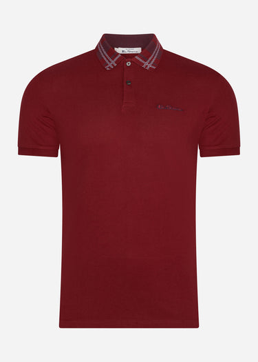 Ben Sherman Polo's Collar interest polo - red