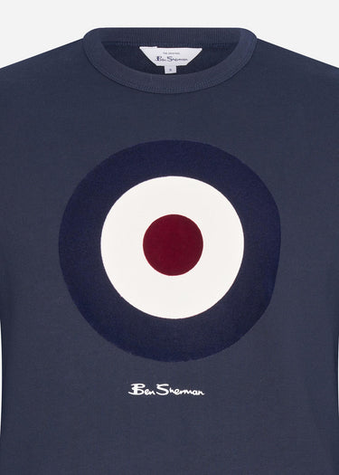 Ben Sherman Truien Signature target sweat - dark navy