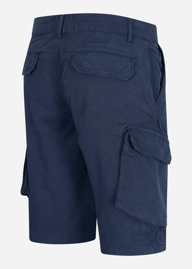 Lyle & Scott Korte Broeken Wembley cargo short - dark navy