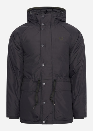 Fred Perry Jassen Padded zip-through jacket - black