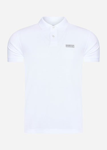 Barbour International Polo's Essential polo - white