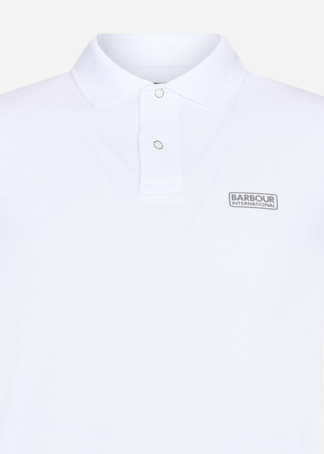 Barbour International Polo's Essential polo - white