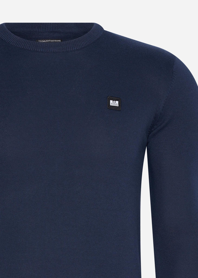Weekend Offender Truien Lima - navy