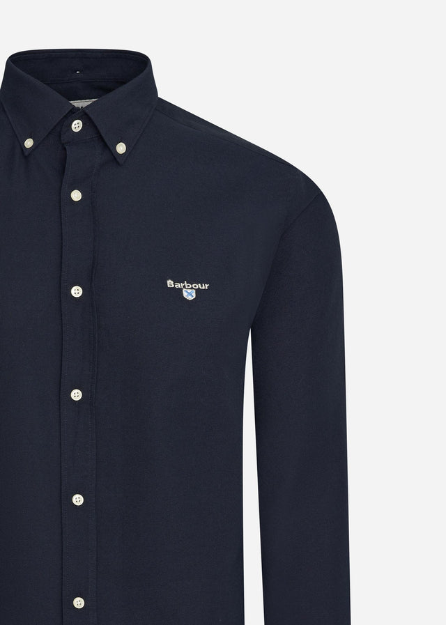 Barbour Overhemden Oxford 3 tailored shirt - navy