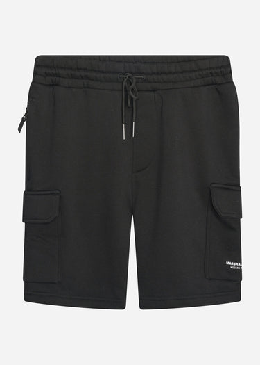 Marshall Artist Korte Broeken Siren cargo short - black