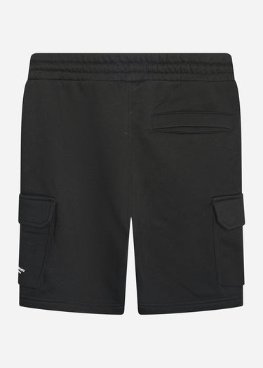 Marshall Artist Korte Broeken Siren cargo short - black