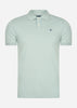 Hackett London Polo's Cotton pique polo shirt - duck egg