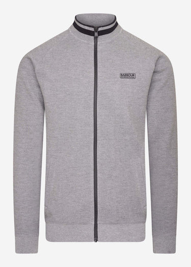 Barbour International Vesten Radius raglan zip thru - anthracite marl