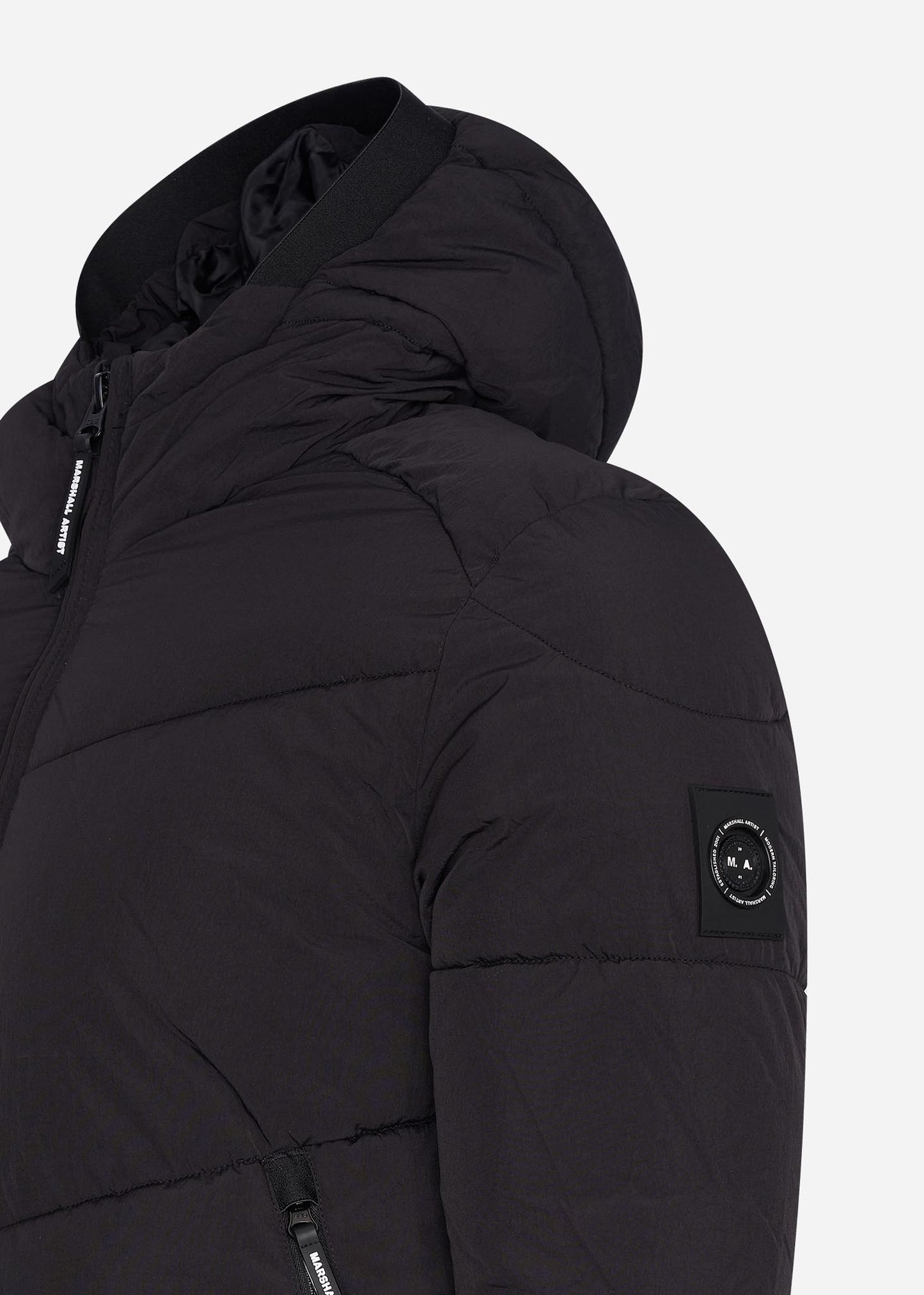 Marshall Artist Jassen Transalpino bubble jacket - black